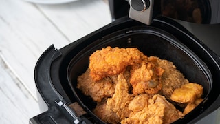 Airfryer mit Fried Chicken