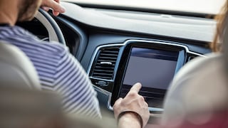 Pärchen im Auto