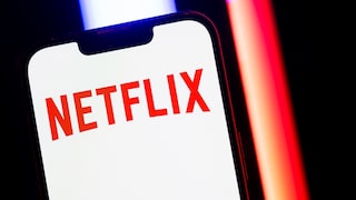 Netflix-Logo auf einem Smartphone