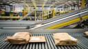 Das innere eines Logistik-Zentrums