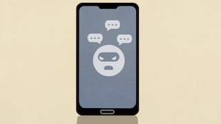 Smartphone mit Chatbot