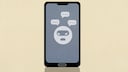Smartphone mit Chatbot