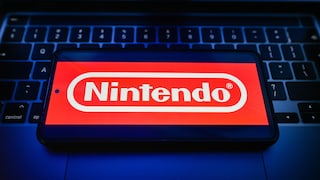 Smartphone mit Nintendo-Logo