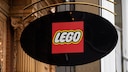 Aush&auml;ngeschild mit Lego-Logo