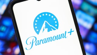 Logo von Paramount+ auf einem Smartphone