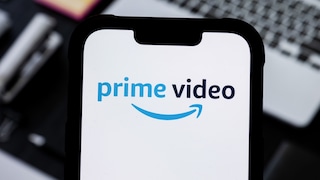 Logo von Prime Video auf einem Smartphone