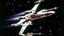 Ein X-Wing aus den "Star Wars"-Filmen