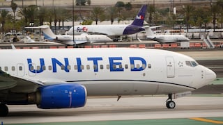 Flugzeug der Gesellschaft United Airlines