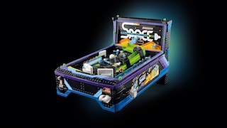 Der LEGO-Flipperautomat.