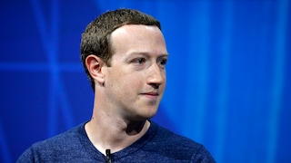 Mark Zuckerberg im Profil.