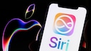 Smartphone mit Siri Ai-Logo