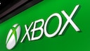 Xbox-Logo an einer gr&uuml;nen Wand
