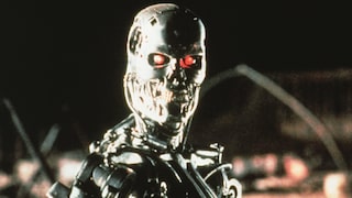 Ein T-800-Skelett in „Terminator 2“