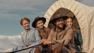 Die Familie Ingalls in der Netflix-Version von „Unsere kleine Farm“