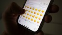 Emoji-Auswahl auf einem iPhone