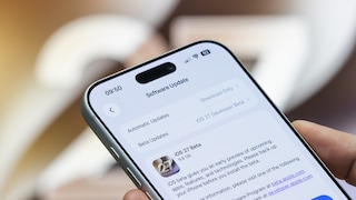 Softwareupdate-Fenster für iOS 27 Beta auf iPhone 17 Pro
