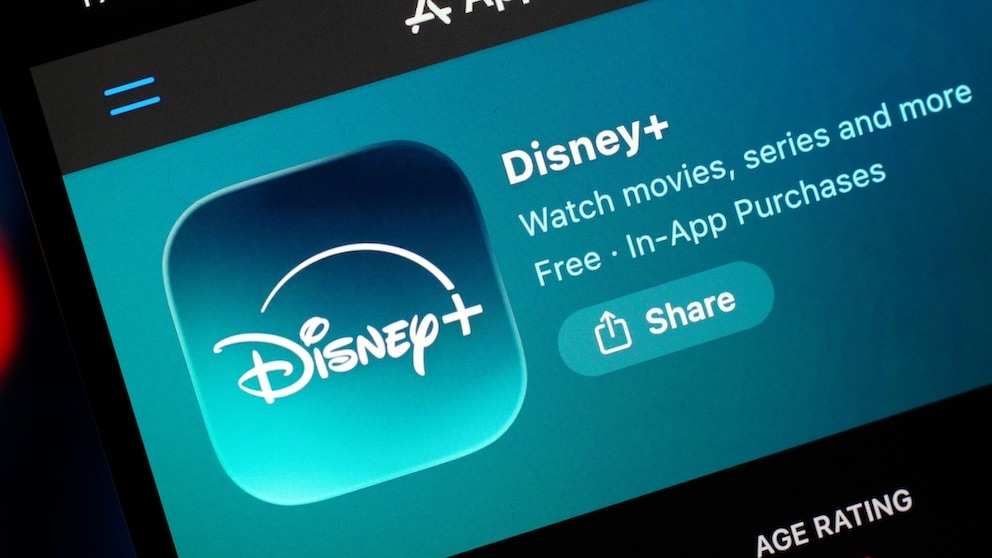 Disney+-App im App Store