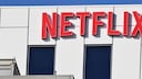 Netflix-Logo an einem Geb&auml;ude