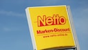 Schild von Netto