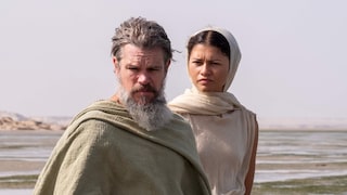 Matt Damon und Zendaya in „Die Odyssee“