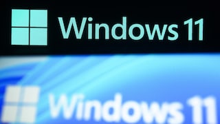 Windows 11 Logo auf einem Bildschirm