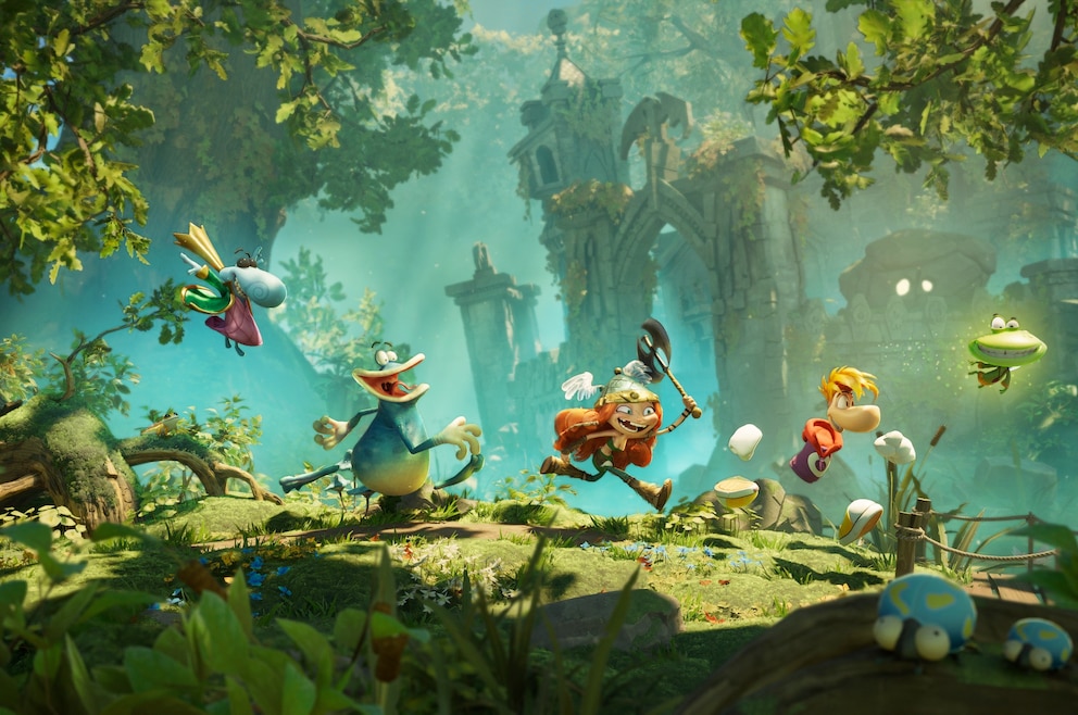 Ubisoft setzt unter anderem auf den Klassiker "Rayman"