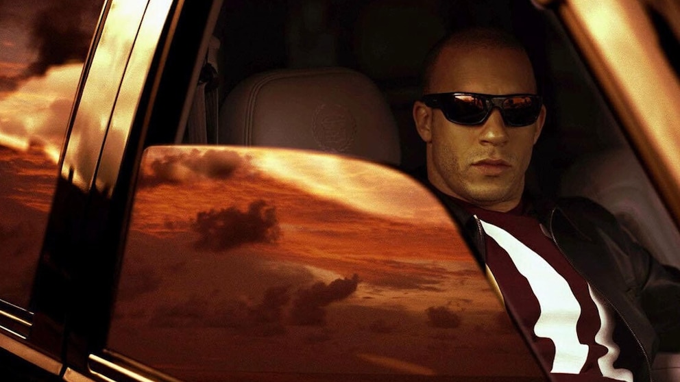 Vin Diesel auf einem Promobild zu „The Fast and the Furious“ von 2001
