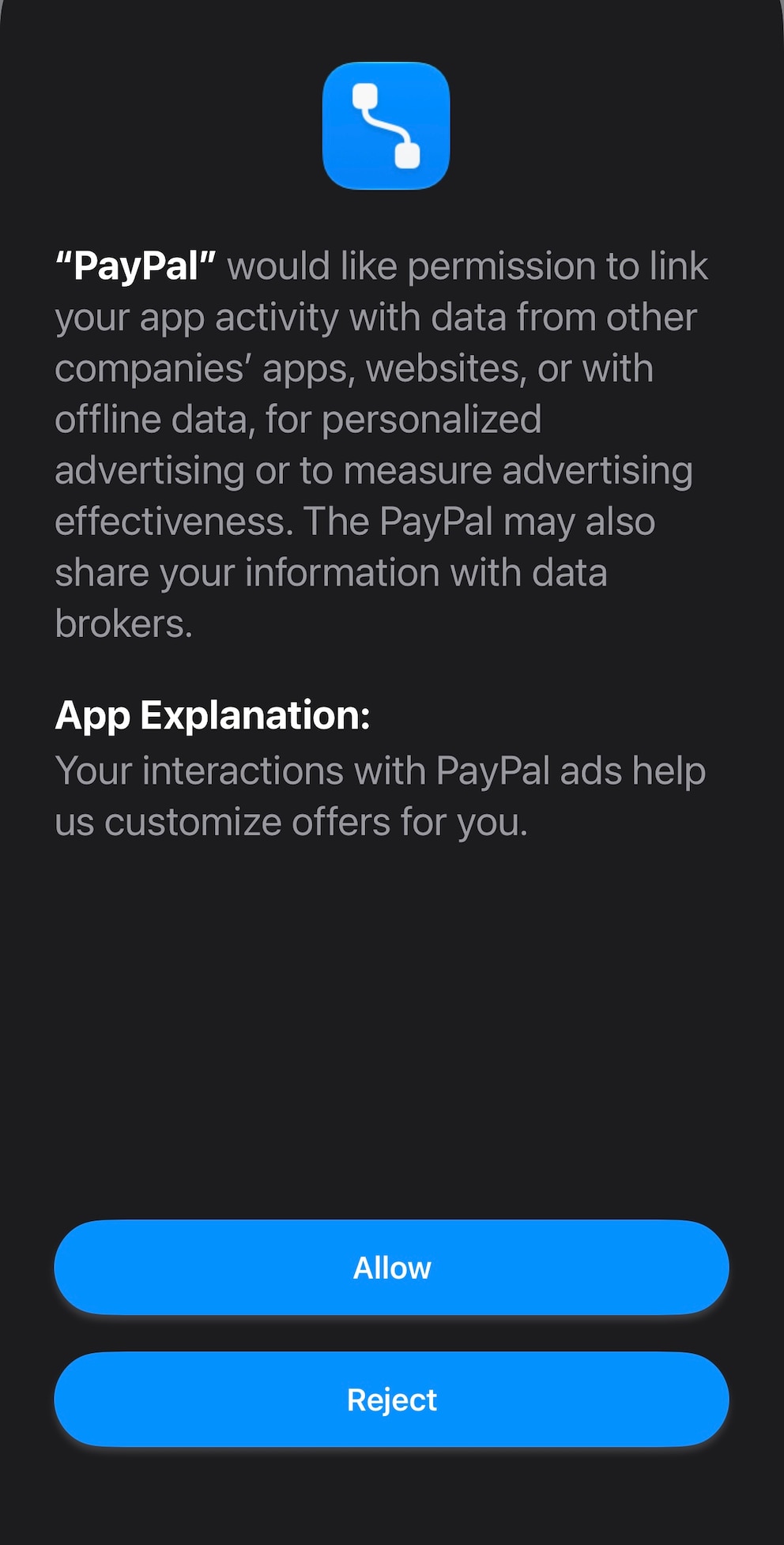 Neues ATT-Pop-up iOS 27.2