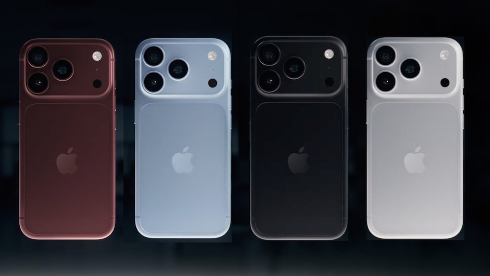 All colors of the iPhone 18 Pros