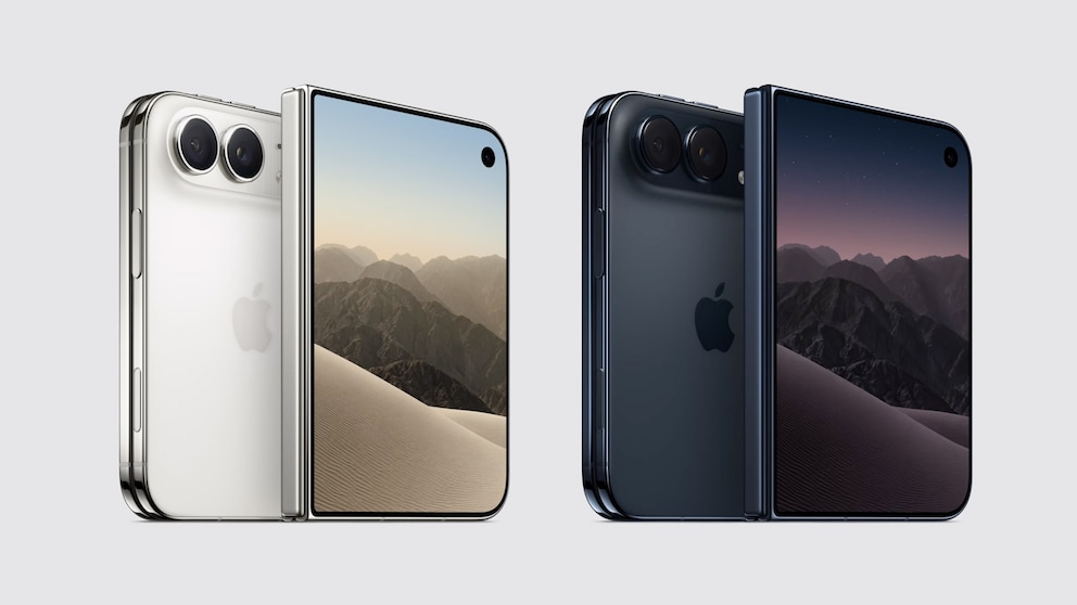 The two colors of the iPhone Duo