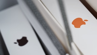 Verschiedene verpackte Apple-Produkte