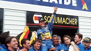 Szene aus dem Dokumentarfilm „Schumacher ‘94 – Die Geburt einer Legende“