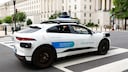 Waymo autonomes Taxi auf der Stra&szlig;e