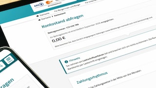 Mit der neuen Kontostandabfrage behaltet Ihr die Rundfunkgebühr im Blick