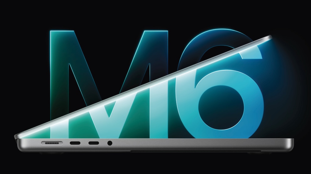 Das MacBook Pro von Apple gibt es jetzt auch mit M6-Prozessor