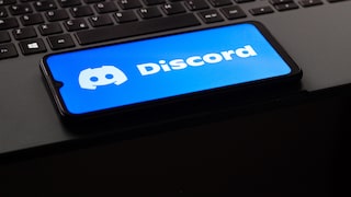 Discord Logo auf einem Smartphone
