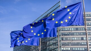 Ein EU-Gebäude in Brüssel