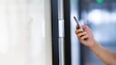 Smartphone an Smart Lock
