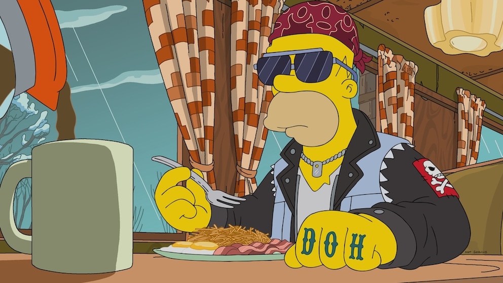 Homer in einer Folge von „Die Simpsons“
