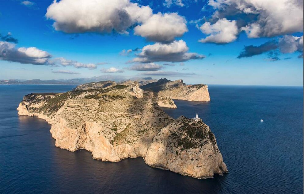 Die Halbinsel Cap de Formentor, der nördlichste Punkt der Insel