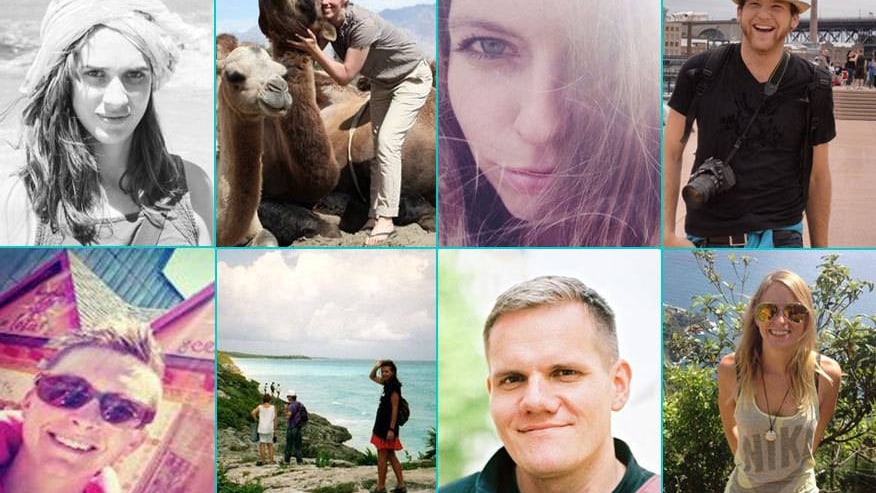 So sehen glückliche Menschen aus: Denn alle acht der von uns befragten Blogger verdienen Geld mit ihren Online-Reisetagebüchern