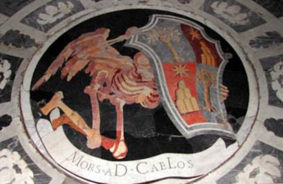 Das Dämonenloch in der Chigi Kapelle
