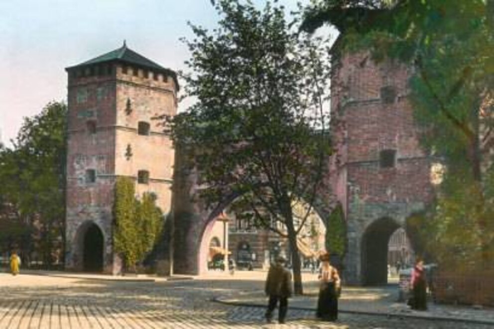 Historische Aufnahme vom Sendlinger Tor