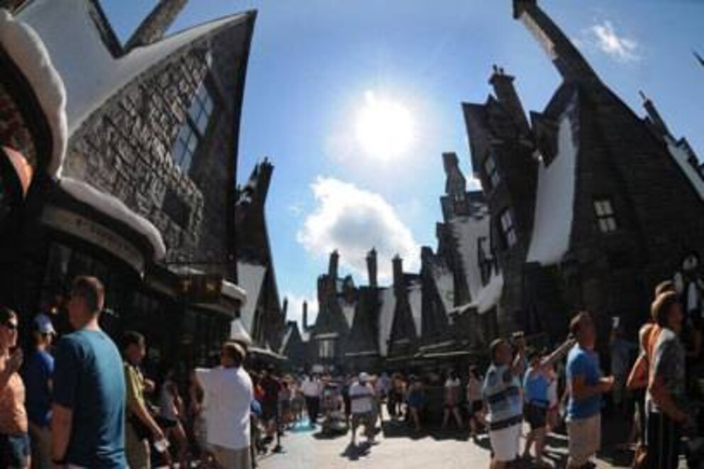 Wandeln durch Hogwarts: In “The Wizarding World of Harry Potter” in Florida