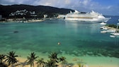 Jamaika, hier Turtle Beach in Ocho Rios, ist fester Bestandteil der meisten Karibik-Kreuzfahrten