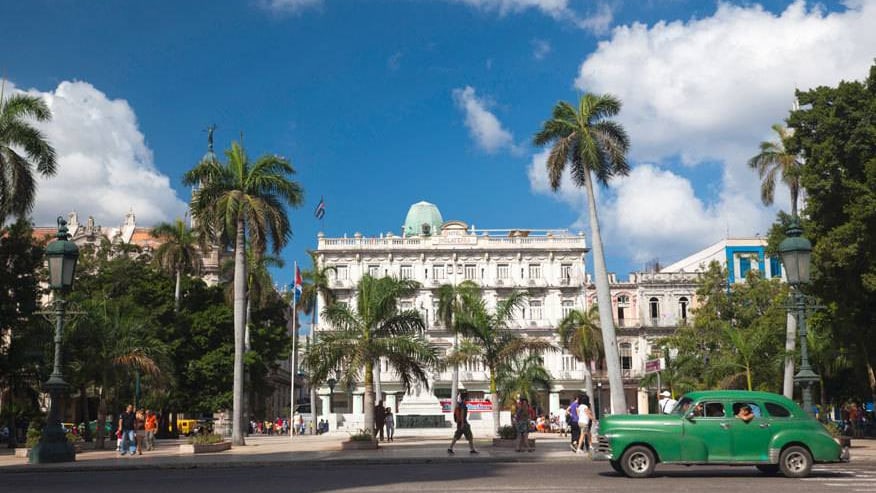Reisen nach Kuba boomen, doch das Land hat nicht die notwendige Infrastruktur. Es gibt zu wenig Unterkünfte. Im Foto: das 4-Sterne-Hotel Inglaterra in Havanna.