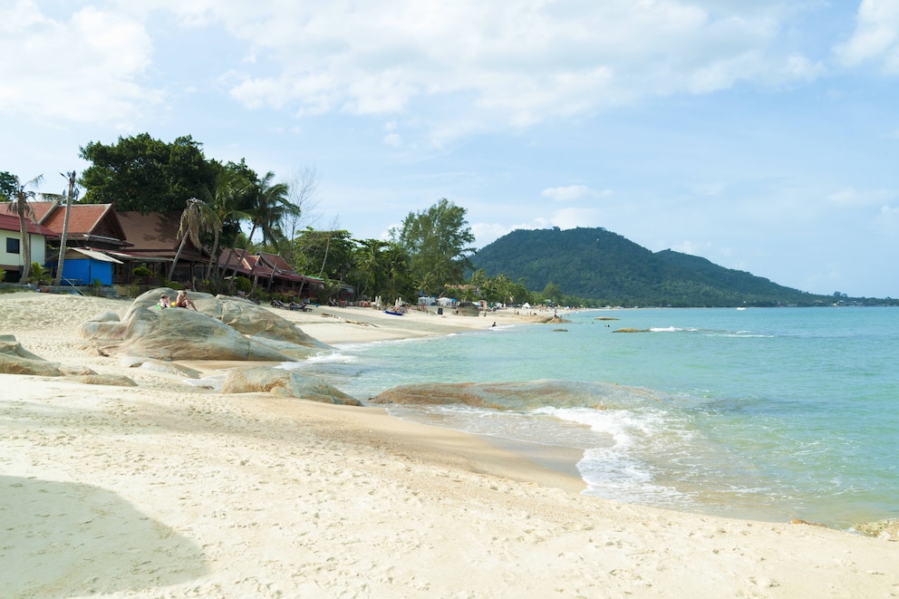  Koh Samui ist voller Traumstrände. Einer von ihnen ist der Lamai Beach.