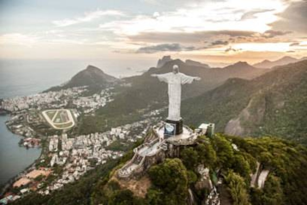 Er wacht über Rio de Janeiro: der Cristo Redentor auf dem Corcovado