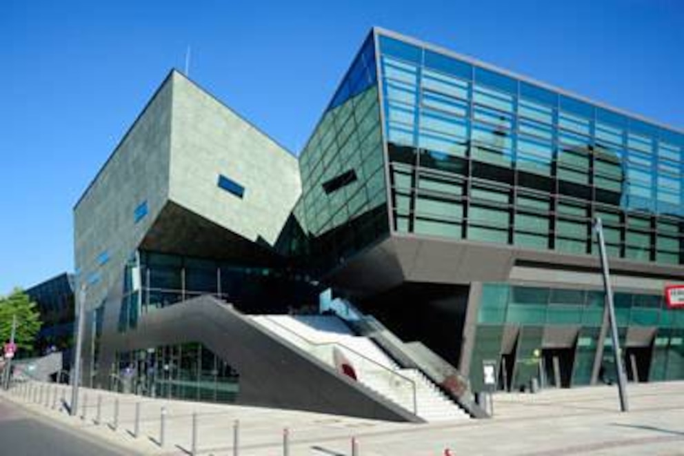 Das Darmstadtium ist das moderne Kongress- und Messecenter im Herzen der Stadt