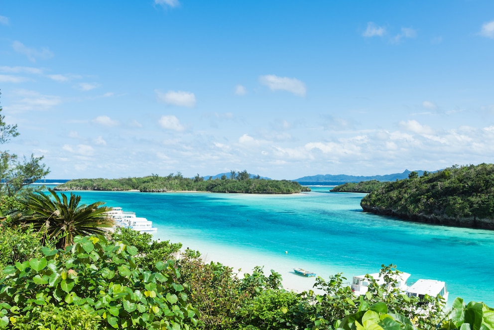 Ein Traumstrand in Japan: der Präfektur Okinawa